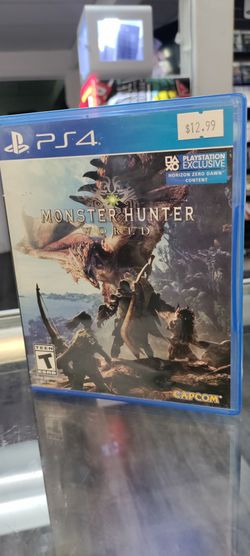 Monster Hunter World PS4 Game