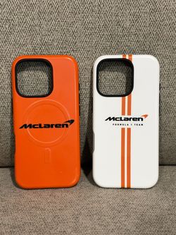 McLaren Formula 1 Team iPhone 16 PRO Cases – Set of 2