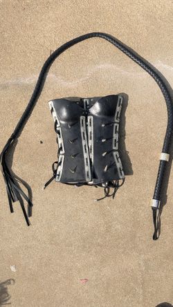 Unique Handmade Genuine Leather Spiked Corset