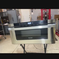 Sharp Drawer Microwave 30” Wide Model KB6525PS