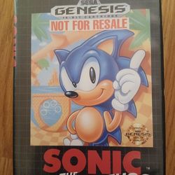 Sonic the Hedgehog Sega Genesis game