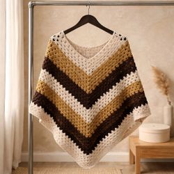 Handmade Crochet Shawl 