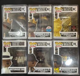 Funko Pop! Lot Notorious B.I.G. BIGGIE  #18 #77 #78 #82 #152 NYCC TOY TOKYO