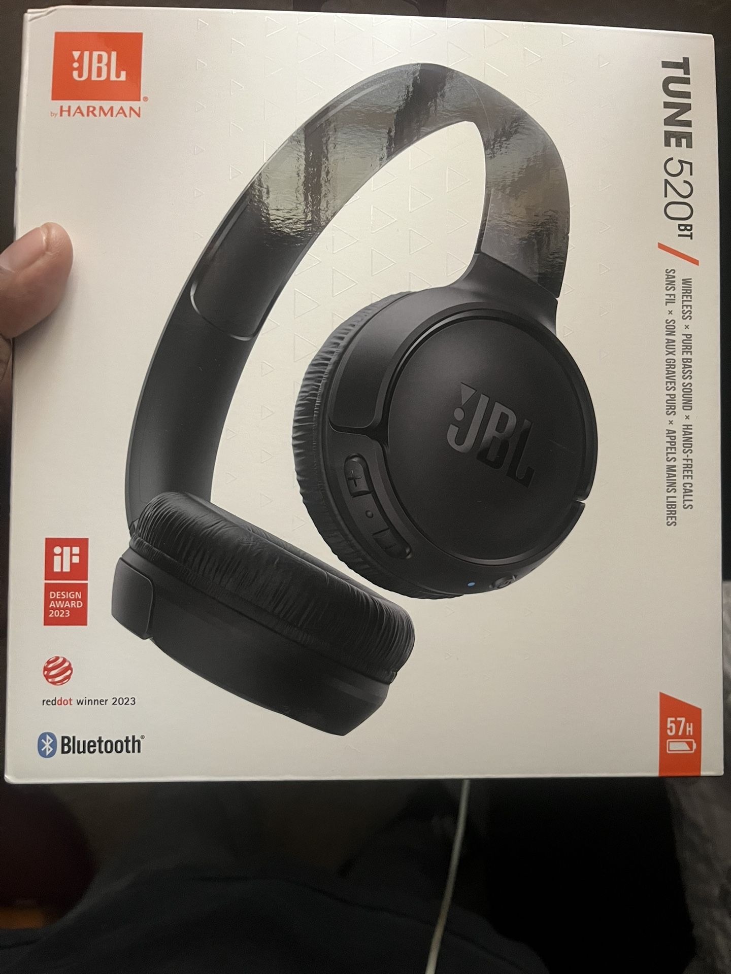JBL Bluetooth Headphones Tune520