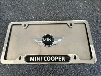 Mini Cooper Plate & Frame