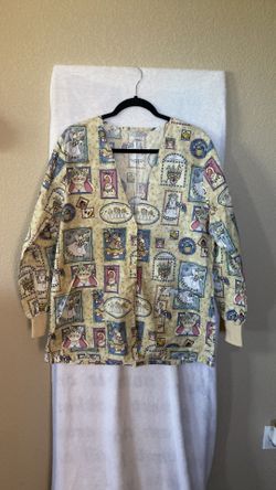 Ladies Cherokee scrub jacket-size M