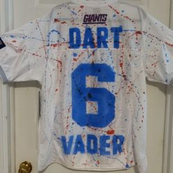 JAXSON DART: DART VADER CUSTOM MADE OFFICIAL NFL JERSEY