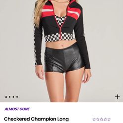 Race Car Girl top And Jacket