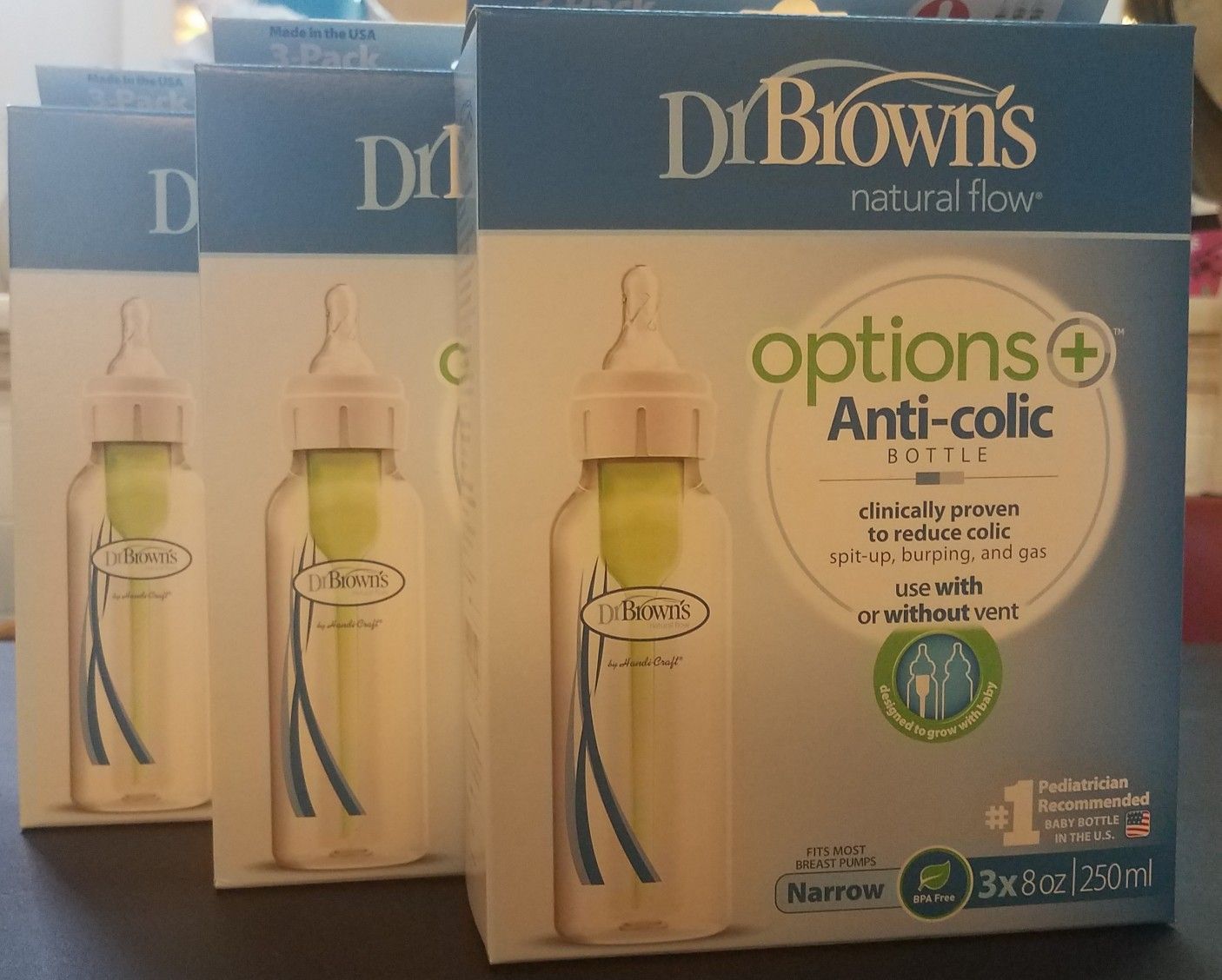 Dr. Brown options Plus bottles set