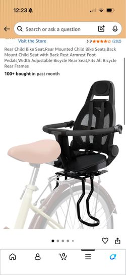 Bicycle Rear toddler/child seat