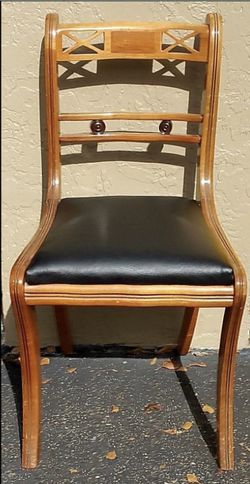 Mines of Downley Handmade Dining Accent Chair Buckinghamshire England RARE in US