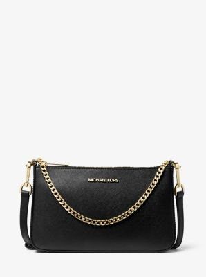 Michael Kors Jet Set Medium Saffiano Leather Crossbody Bag