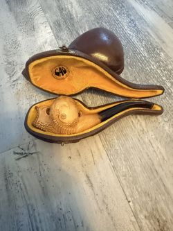 Handcrafted Meerschaum Pipe-Eagles Claw Block