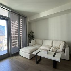 Sectional Sofa And Coffee table 