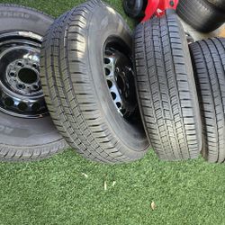 4 MERCEDES SPRINTER RIMS AND TIRES LT245-75R16 MICHELIN TIRES $750
