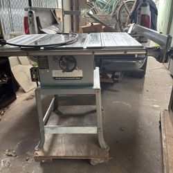 Delta Tabla Saw In Working Order 