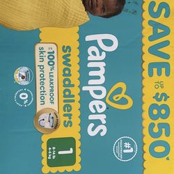 Pampers size 1 - 210 count