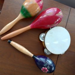 Maracas And Tambourine 