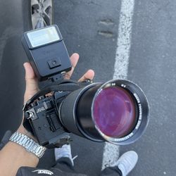 Cannon A1 plus Lenses and Flash