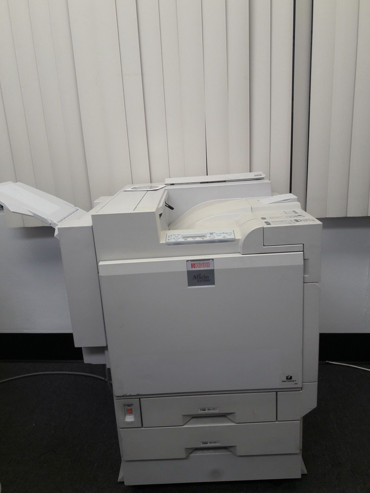 Printer. Professional. Ricoh Aficio CL7200 Color Laser