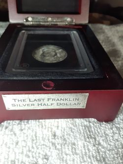 Bradford Exchange "The Last Franklin Silver Half Dollar Proof