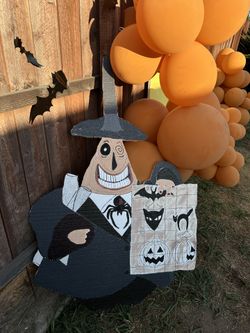 Foam Board Stand Mayor From Nightmare Before Christmas