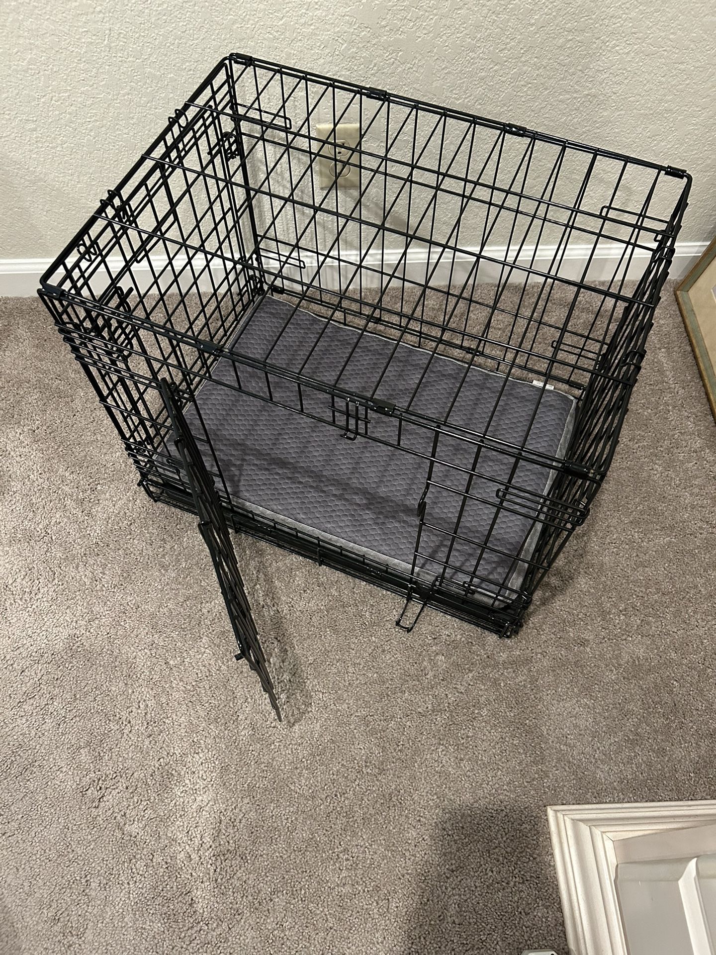 Dog Crate Plus Cover Plus Orthopedic Bed (can be sold separately)