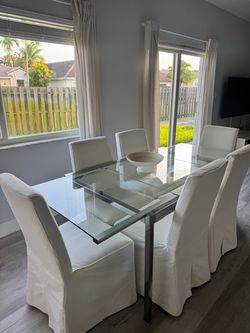 Dinning table and chairs