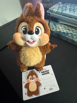 POP MART Chip / Mickey Family Plush Keychain
