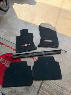Subaru mud flap floor mats