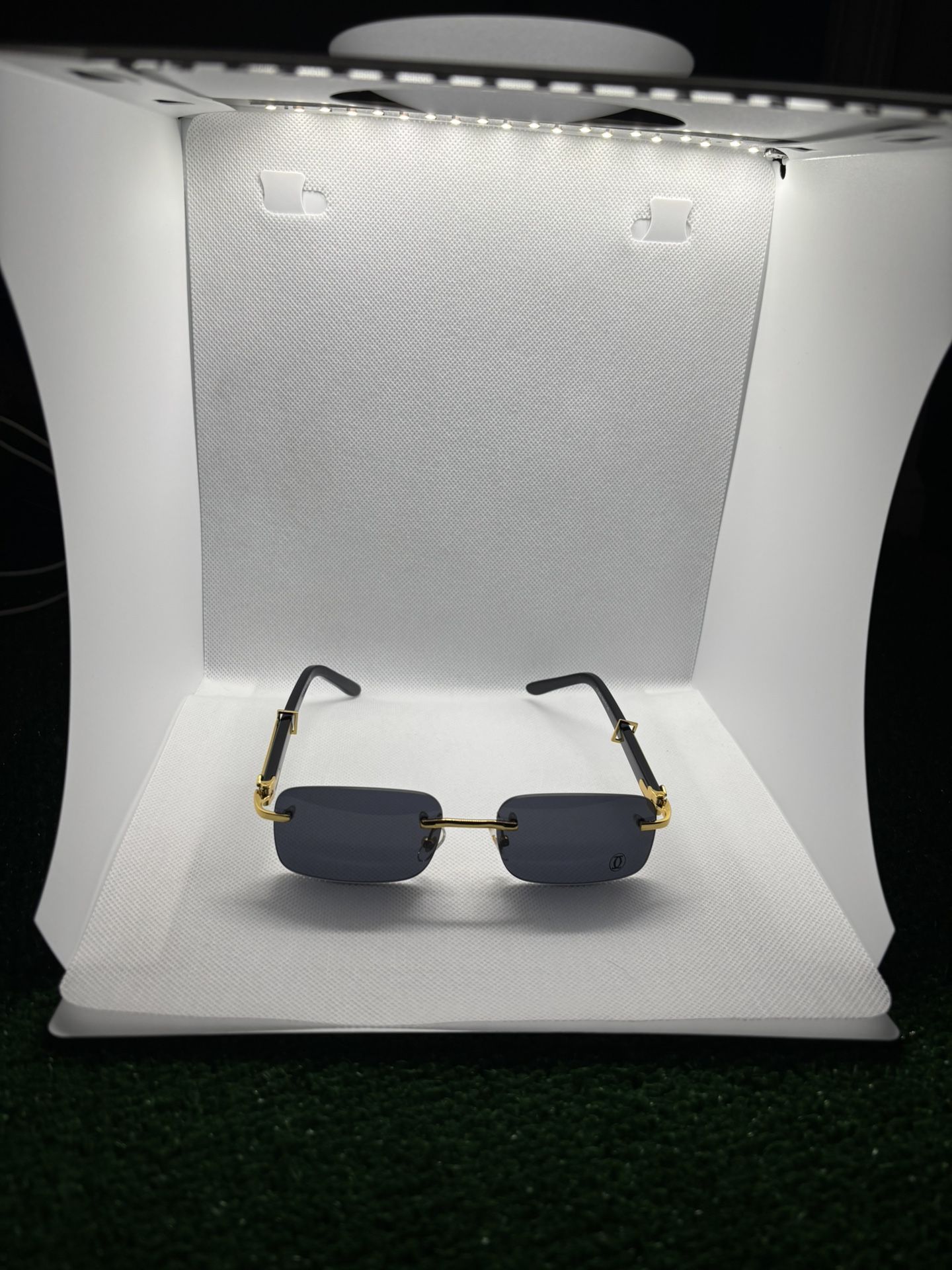 Cartier glasses black lens