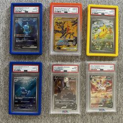 Pokemon PSA 10 Slabs English & Japanese