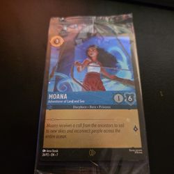 Lorcana - MOANA Adventure Of Land And Sea