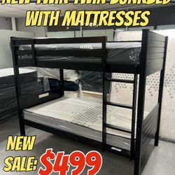 NEW TWIN TWIN BUNKBED