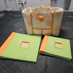 Scrapbook Bag With Supplies