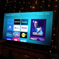 55 Inch Hisense Smart Tv With Remote