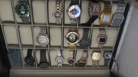 Cartier  Casio  Ax  Mk. Channel Lacoste Rx Harley Davison Watch