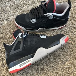 Jordan 4 “Bred”- Size 13