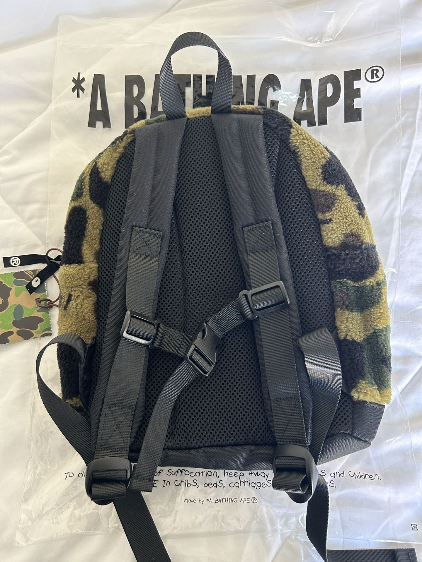 MCM X Bape Backpack for Sale in Fullerton, CA - OfferUp