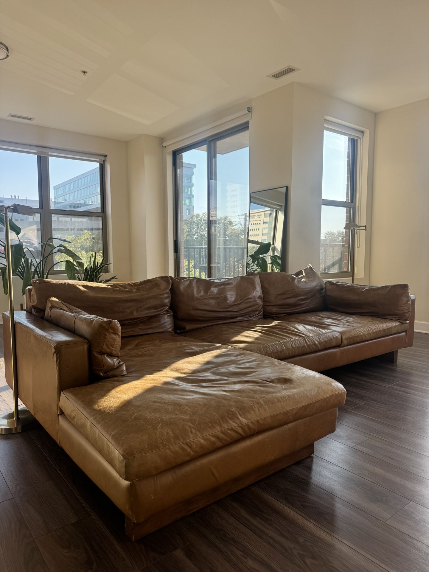 West Elm custom Harmony 2-Piece Chaise Sectional