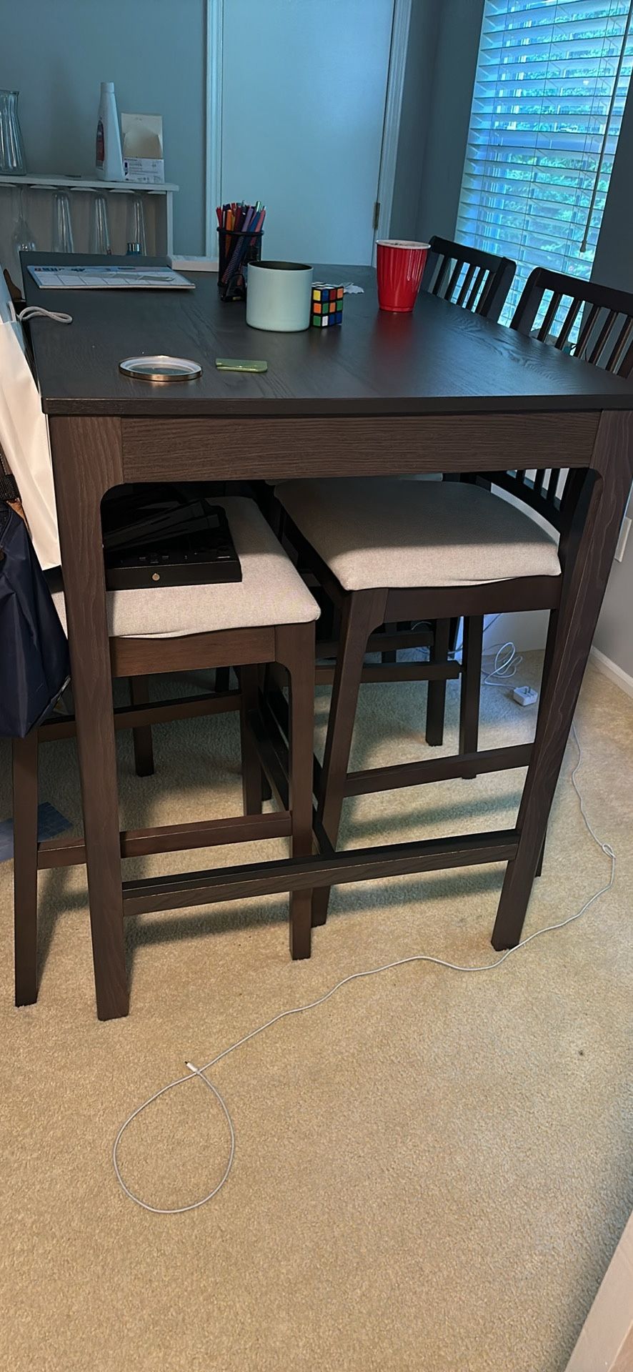 High Top Table And Chairs