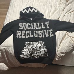 Socially Reclusive Hoodie Medium 