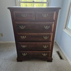 Tall Cabinet Dressor.  Very Sturdy.