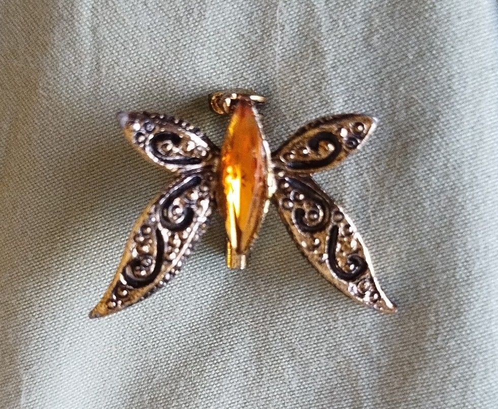 Vintage Butterfly Pin