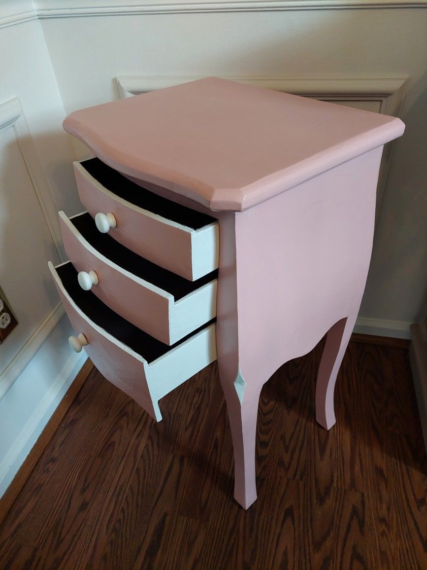 Pink table