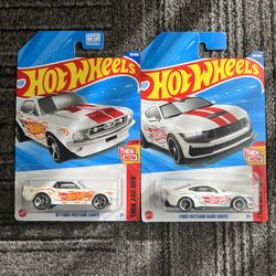 Hot Wheels Mustang Then and Now Pair – Brand New