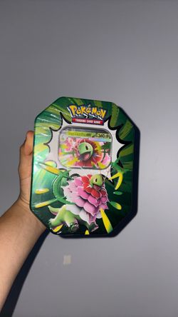 Pokémon TCG Mega Meganium GX Collector Tin