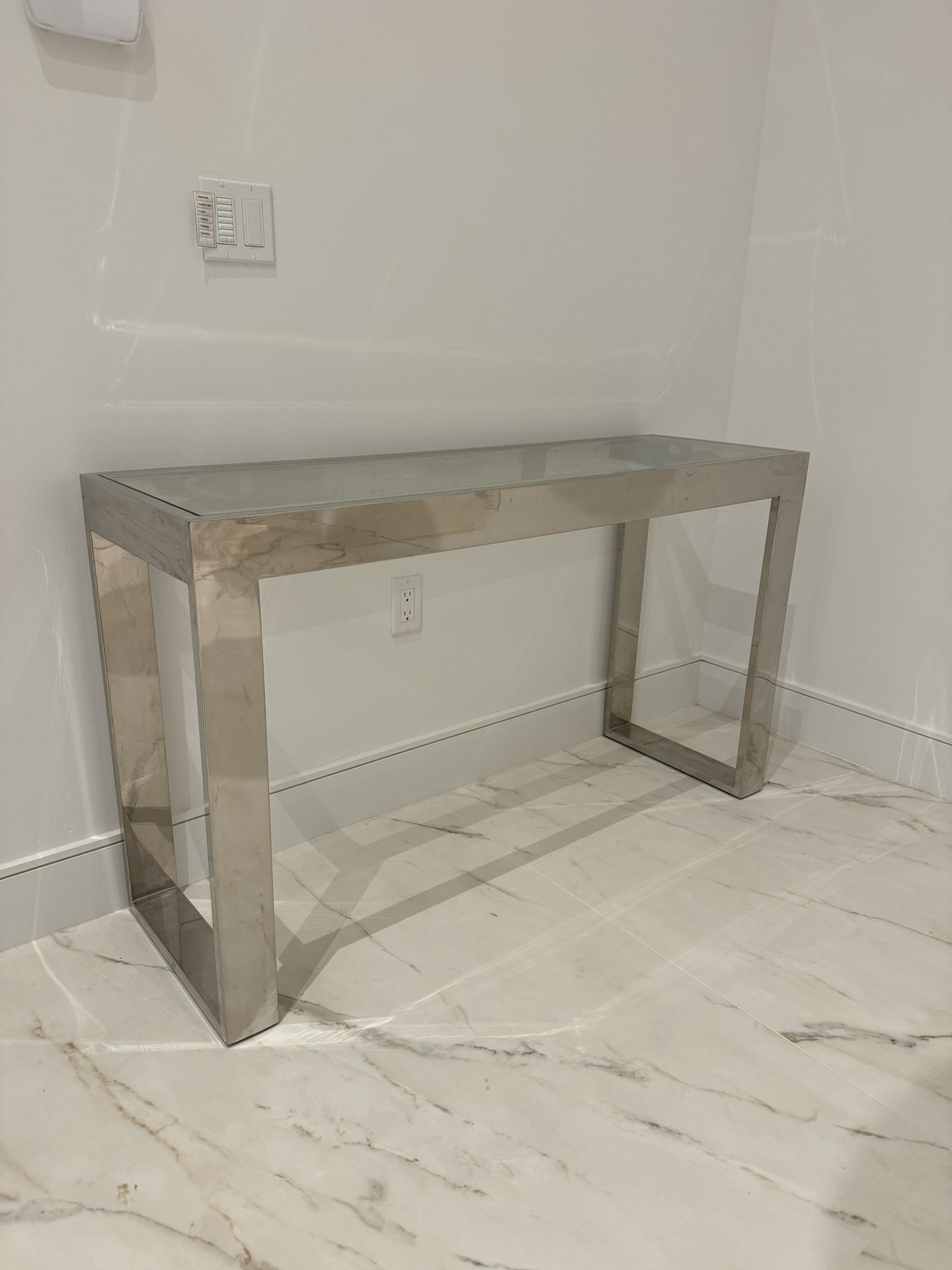 Mirrored Console Table