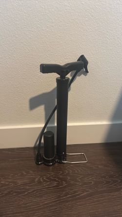 Black Hand Floor Bike Pump