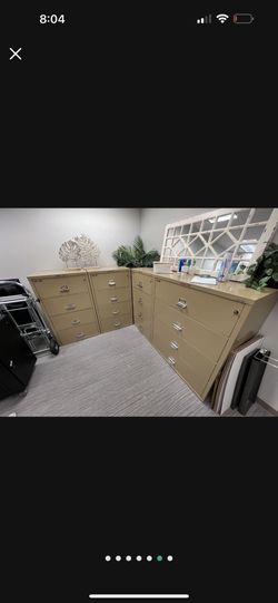 Fire King Fire Proof File Cabinets